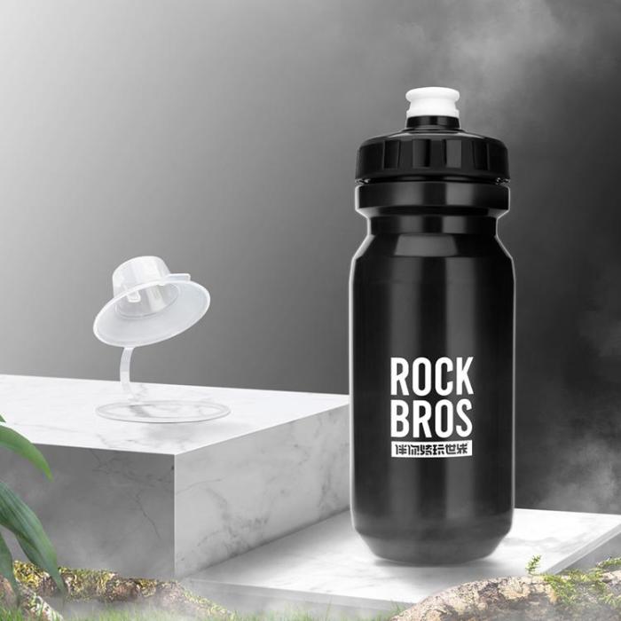 Rockbros - Rockbros Cykelflaska 600 ml 35210066001- Svart