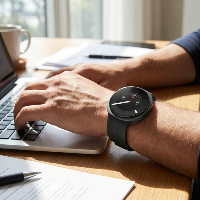 Tech-Protect - Tech-Protect Armband För Galaxy Watch 8/9/Classic Silikon Evo - Svart