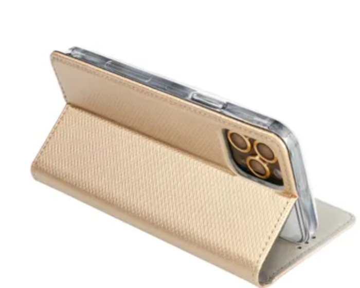 OEM - Xiaomi Redmi 12 C Plånboksfodral Smart - Guld