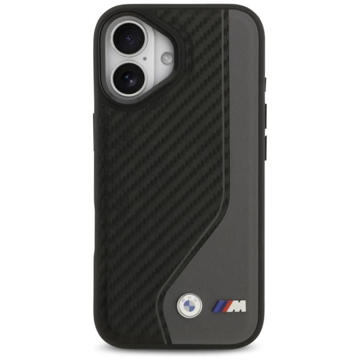BMW - BMW iPhone 17 Mobilskal MagSafe M Carbon Logo - Anthracite