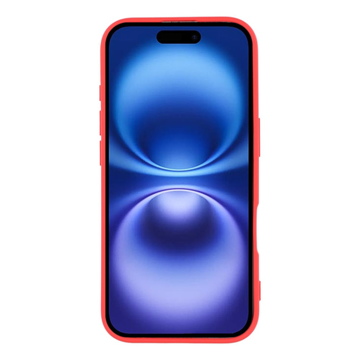 A-One Brand - iPhone 17 Mobilskal Arc Edge 2.0mm TPU - Röd