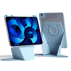 A-One Brand - iPad Air 11"(2025/2024) Fodral Rotate Magnetiskt Detachable - Blå