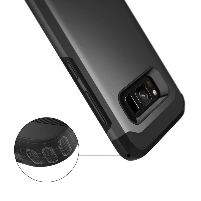 UTGATT4 - Caseology Legion Skal till Samsung Galaxy S8 - Gunmetal