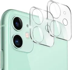 OEM - [2-PACK] Kameralinsskydd i Härdat Glas iPhone 11 - Clear