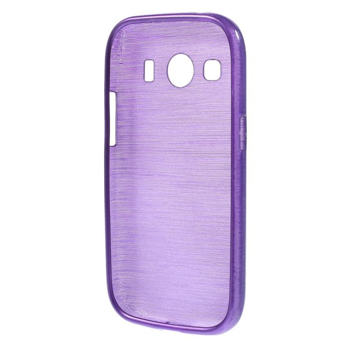 UTGATT5 - Flexicase Skal till Samsung Galaxy Ace 4 (G357) - Brushed Lila