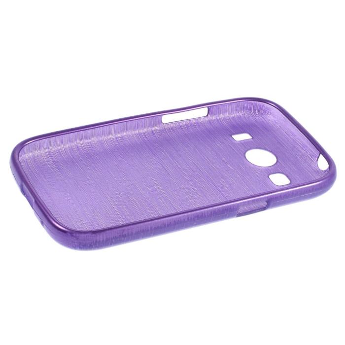 UTGATT5 - Flexicase Skal till Samsung Galaxy Ace 4 (G357) - Brushed Lila