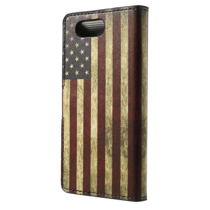 UTGATT5 - Plånboksfodral till Sony Xperia Z3 Compact - America