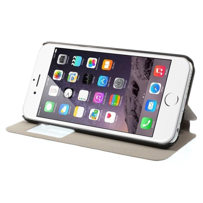 OEM - MobilFodral med fönster till Apple iPhone 6 / 6S - EiffelTornet