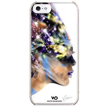 White Diamonds Nafrotiti till Apple iPhone 5/5S/SE- Vit