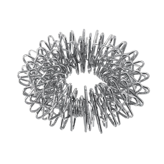 UTGATT1 - Finger Massage ring acupuncture - Sensory Toy - Silver