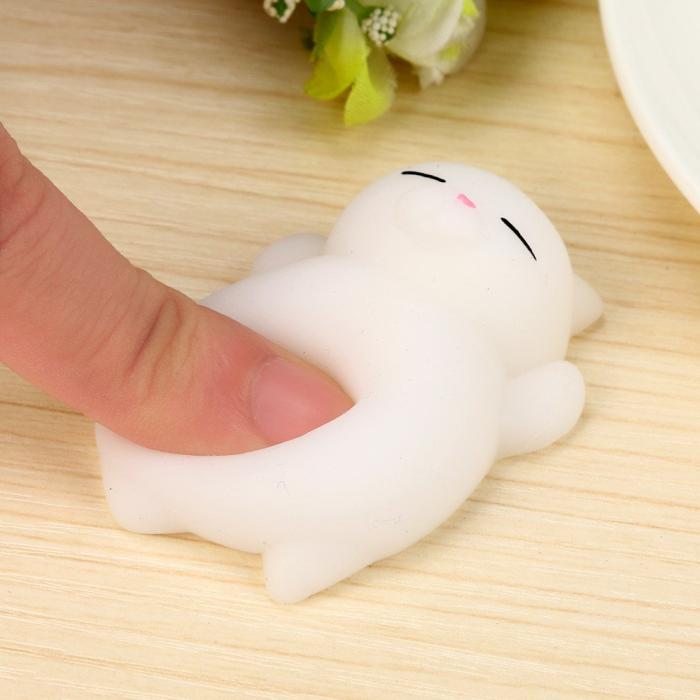 Fidget Toys - Mochi Toys Animals - Squishy Fidget - 4-Pack - Rosa