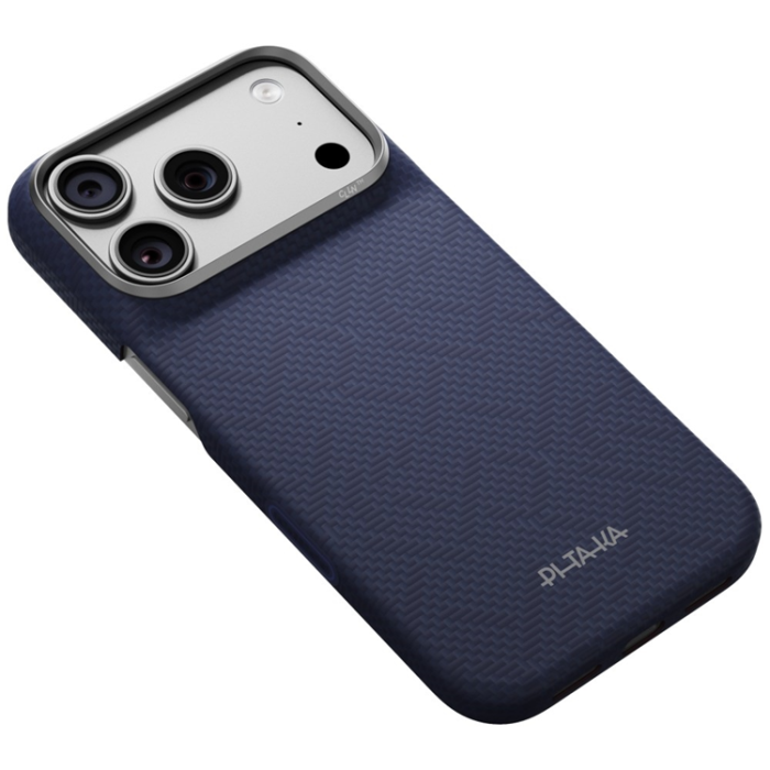 PITAKA - PITAKA Mobilskal För iPhone 18 Pro/17 Pro Magsafe Edge PTK Sapphire