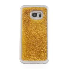 UTGATT5 - Glitter skal till Samsng Galaxy S7 - Guld
