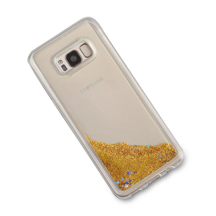 CoveredGear - Glitter Skal till Samsung Galaxy S8 Plus - Guld