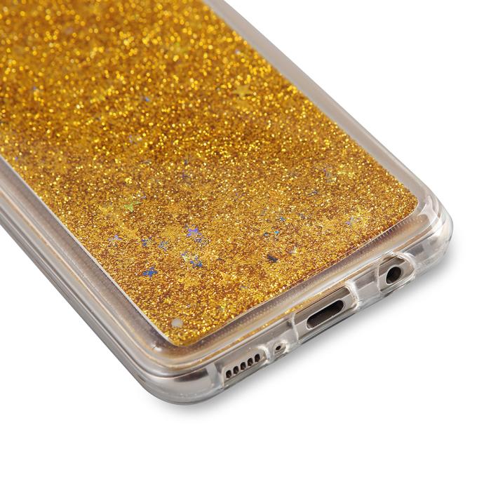 CoveredGear - Glitter Skal till Samsung Galaxy S8 Plus - Guld