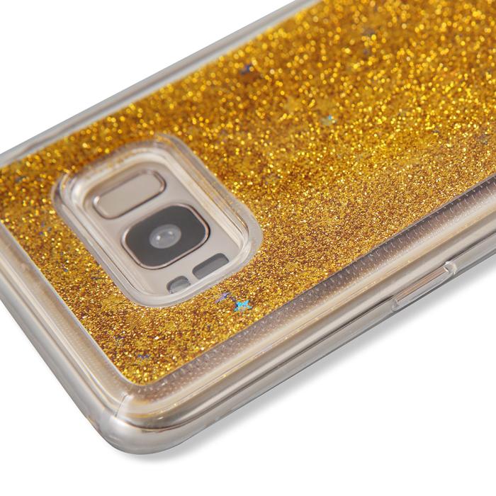 CoveredGear - Glitter Skal till Samsung Galaxy S8 Plus - Guld