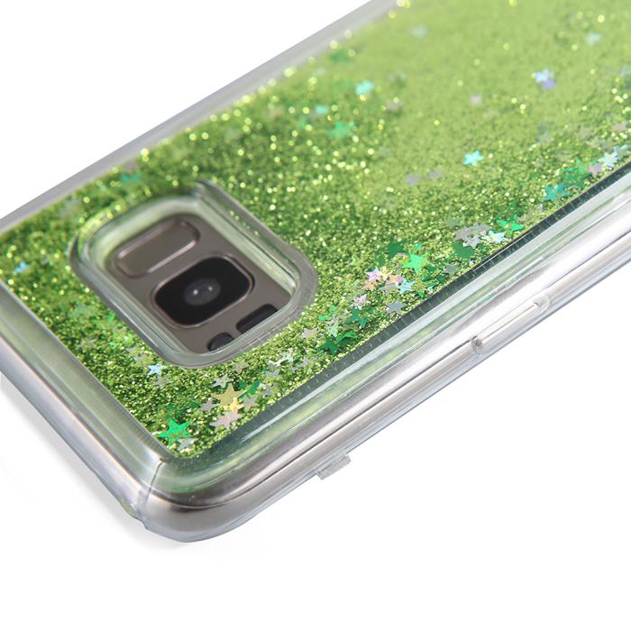 CoveredGear - Glitter Skal till Samsung Galaxy S8 Plus - Grön