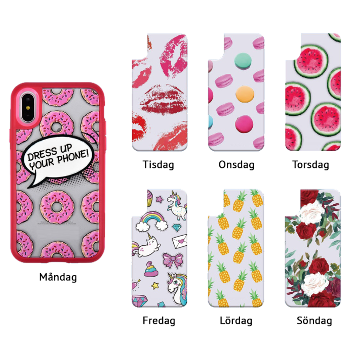 UTGATT5 - Fashion mobilskal till Apple iPhone 8 - Göteborg