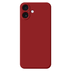 A-One Brand - iPhone 17 Mobilskal TPU Straight Edge - Kameliaröd