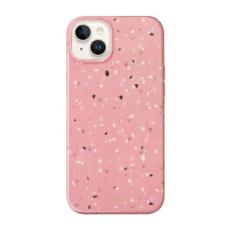 UNIQ - UNIQ Mobilskal till iPhone 14 Plus MagSafe Coehl Terrazzo - Korallrosa
