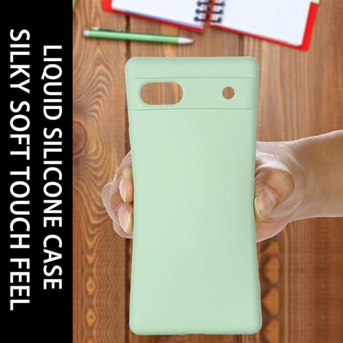 A-One Brand - Google Pixel 6a Skal Liquid Silicone - Grön