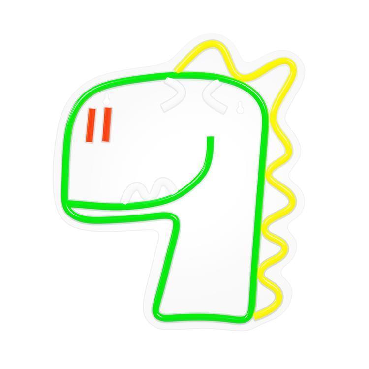 Forever Light LED Neon PLEXI JURASSIC DINO FLNJ02 - Grön | 264 | AlltMobil