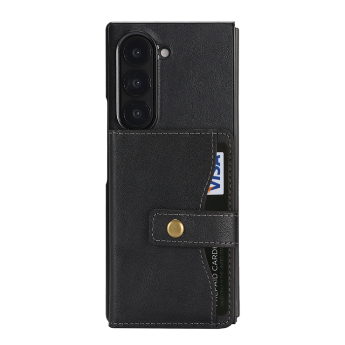 A-One Brand - Galaxy Z Fold 6 Mobilskal MagSafe Detachable Korthållare Kickstand