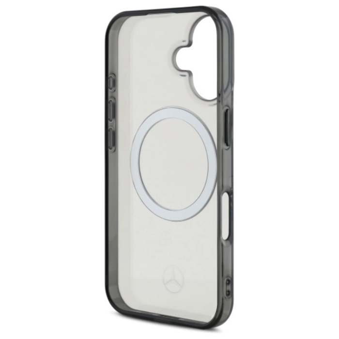 Mercedes - Mercedes iPhone 16 Mobilskal Magsafe Printed Logo - Clear