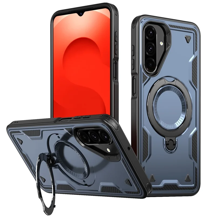 Mobilskal till Galaxy A17 5G Magsafe Kickstand (Blå) | 2353 | AlltMobil