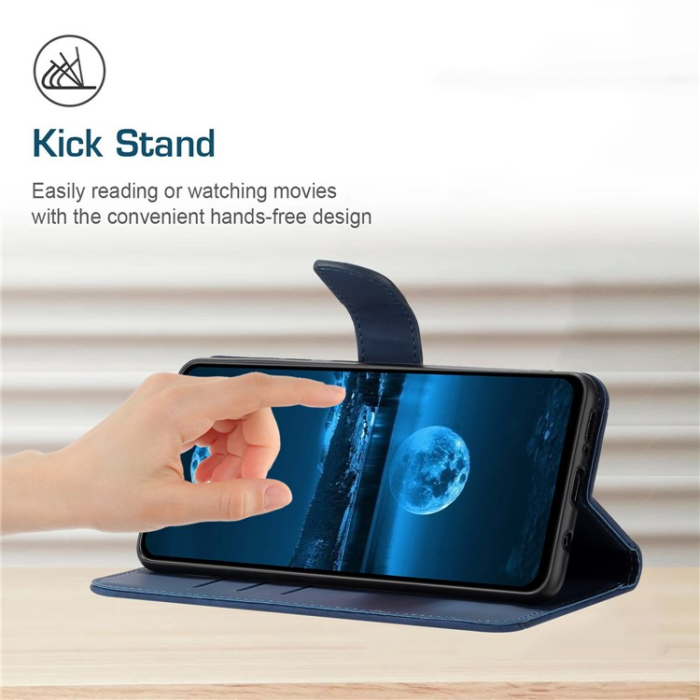 A-One Brand - Sony Xperia 1 VII Plånboksfodral Skin Touch Lines Imprinted
