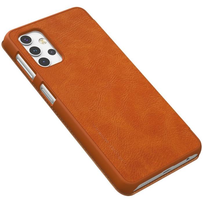 UTGATT1 - Nillkin Qin Plånboksfodral Galaxy A32 5G - Brun