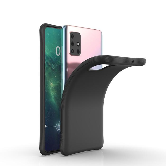 OEM - Soft Color Flexible Gel Skal Galaxy M31s - Blå