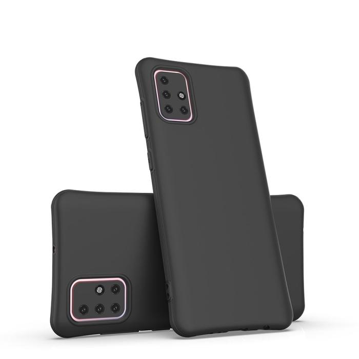 OEM - Soft Color Flexible Gel Skal Galaxy M31s - Blå
