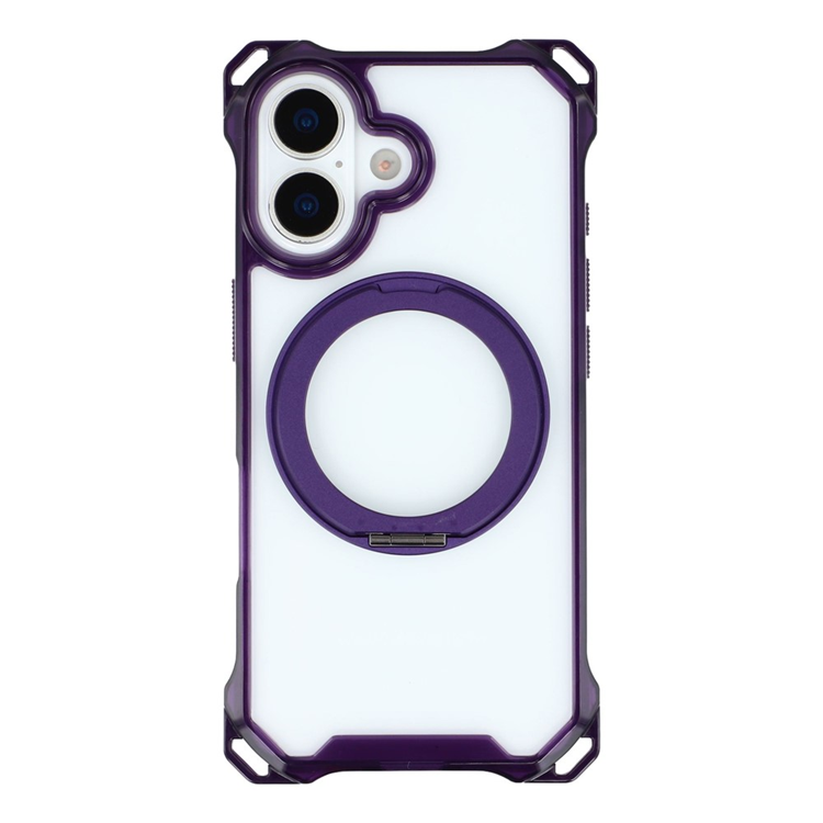 iPhone 17 Mobilskal MagSafe Ring Kickstand - Lila | 2353 | AlltMobil