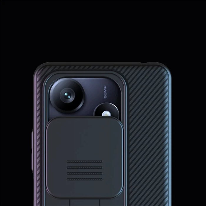Nillkin - Nillkin Xiaomi Redmi Note 14 5G Mobilskal Camshield - Blå
