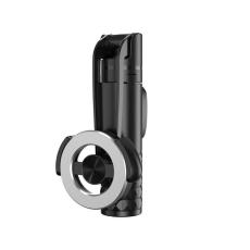 WIWU - WiWU Magnetisk Selfie Stick Bluetooth Fjärrkontroll Wi-SE014 - Svart