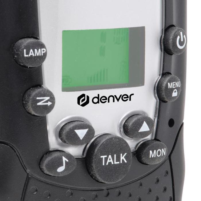 Denver - Denver Walkie Talkie-set med två handenheter ingår WTA-449