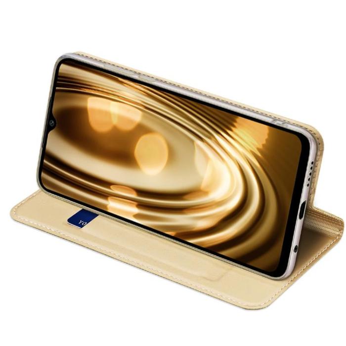 Dux Ducis - Dux Ducis Xiaomi Poco C40 Plånboksfodral Skin Series - Guld