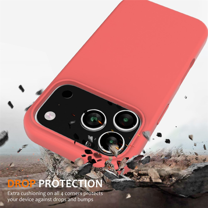 A-One Brand - iPhone 17 Pro Max Mobilskal MagSafe Silikon Anti-Drop