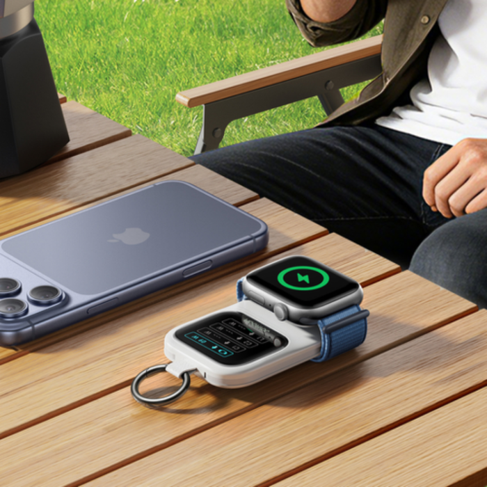 Joyroom - Joyroom Powerbank 5000mAh JR-W19 med 5W trådlös klockladdning