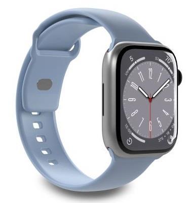 Puro Apple Watch (38/40/41mm) Armband Silicone - Ljusblå | 5122 | AlltMobil