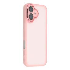 A-One Brand - iPhone 17 Mobilskal Electroplated Kameraram - Transparent Rosa