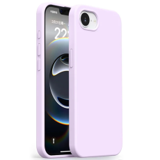 A-One Brand - iPhone 16e Mobilskal Ultra Thin Silikon - Bean Lila