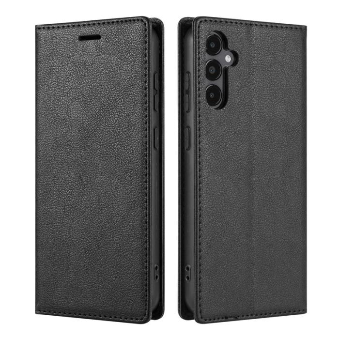 OEM - Samsung Galaxy S26 Plånboksfodral Magnetisk Stängning Konstläder - Svart