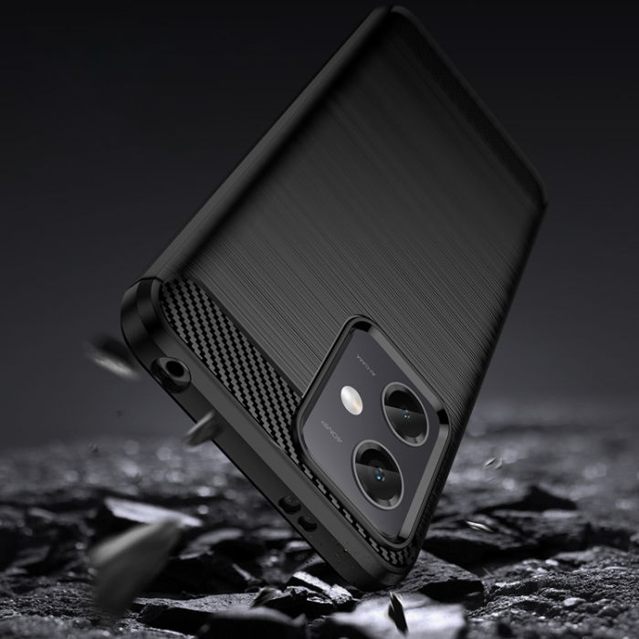 OEM - Xiaomi Poco X5 5G/Redmi Note 12 5G Mobilskal Carbon - Svart