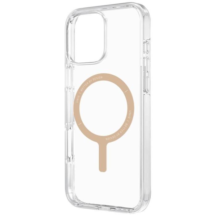 UNIQ - UNIQ iPhone 16 Pro Max Mobilskal MagSafe Clario - Guld