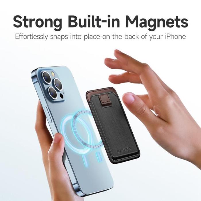 Dux Ducis - Dux Ducis Magsafe Korthållare - Svart