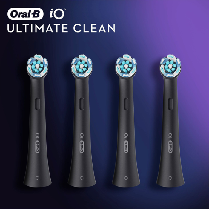 Oral B - Oral B Borsthuvud iO Ultimate Clean 4st - Svart