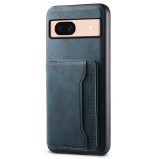 DENIOR - DENIOR D13 Google Pixel 8a Fodral 2in1 Avtagbart Konstl&auml;der Bl&aring;