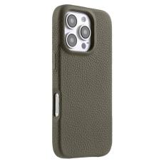 Melkco - MELKCO Mobilskal till iPhone 16 Pro Max Magnetiskt &Auml;kta L&auml;der PC Gr&aring;